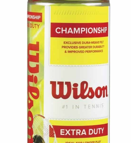 Tube of 3 Tennis Balls Wilson Championship "