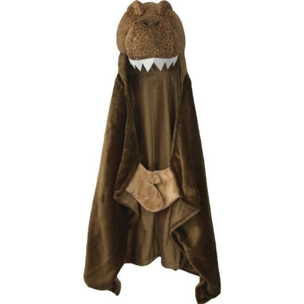 Jurassic World T-Rex Kids' Hooded Blanket