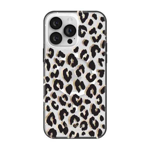 Kate Spade Hardshell Case for MagSafe for Apple iPhone 14 Pro Max - City Leopard - All