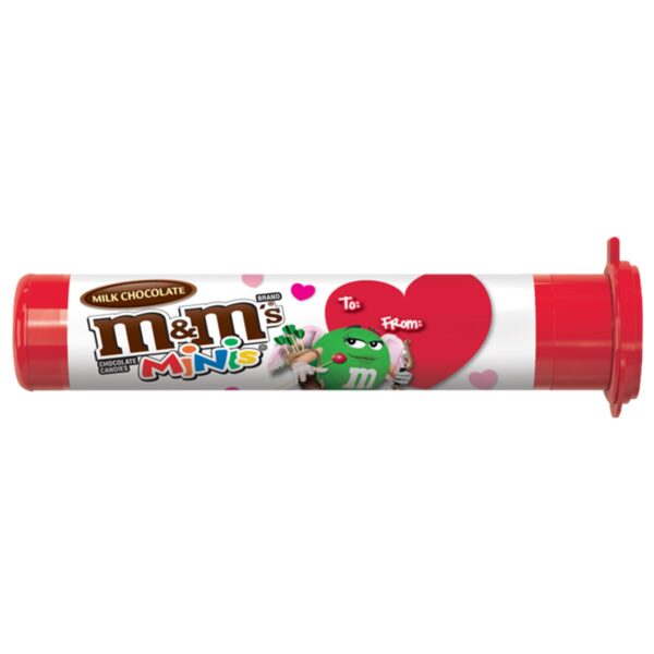 M&M'S Minis Milk Chocolate Valentine's Day Candy - 1.77 Oz