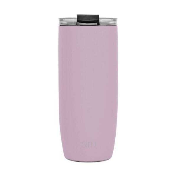 Simple Modern Voyager 20oz Stainless Steel Travel Mug with Insulated Flip Lid Powder Coat Pale Orchid