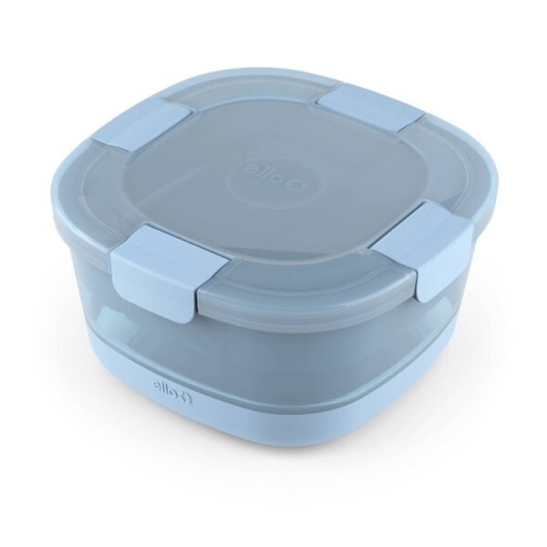 Ello Plastic Salad Food Storage Container Set - Light Blue