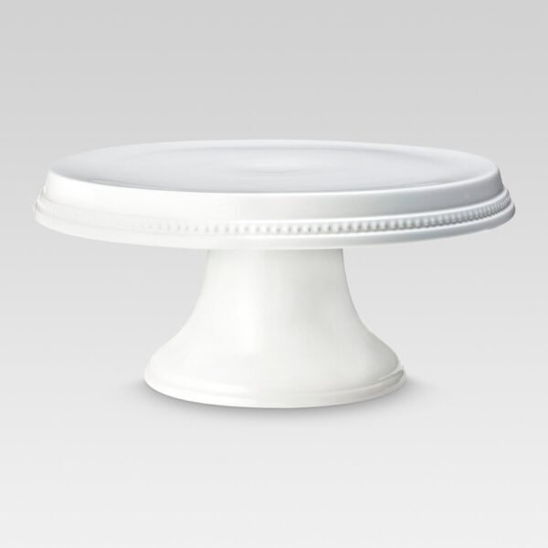Beaded Cake Stand White - Threshold? "