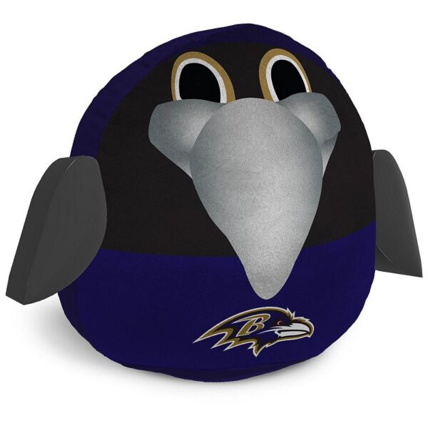Pegasus Home Fashions Baltimore Ravens Plushie Mascot Pillow with Features - Purple