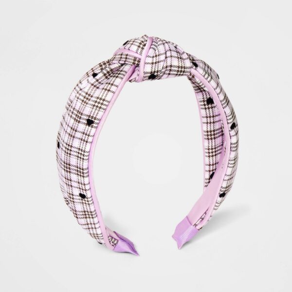 Girls' Top Knot Headband - Art Class? Lilac Purple