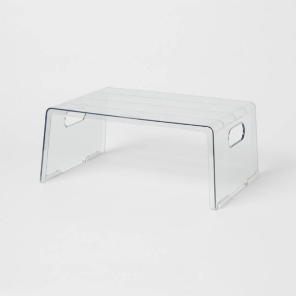 Wide Plastic Cabinet Shelf Clear - Brightroom?