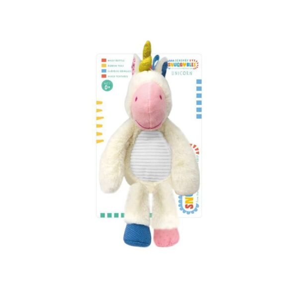 Make Believe Ideas New Medium Plush Baby Learning Toy - Unicorn "