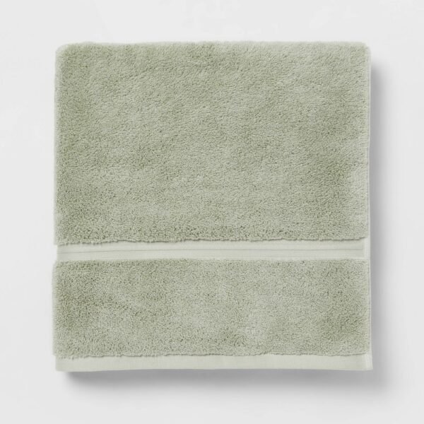 Spa Plush Bath Towel Light Mint - Threshold?: 100% Cotton, Heavyweight 550-800 GSM, OEKO-TEX Certified "