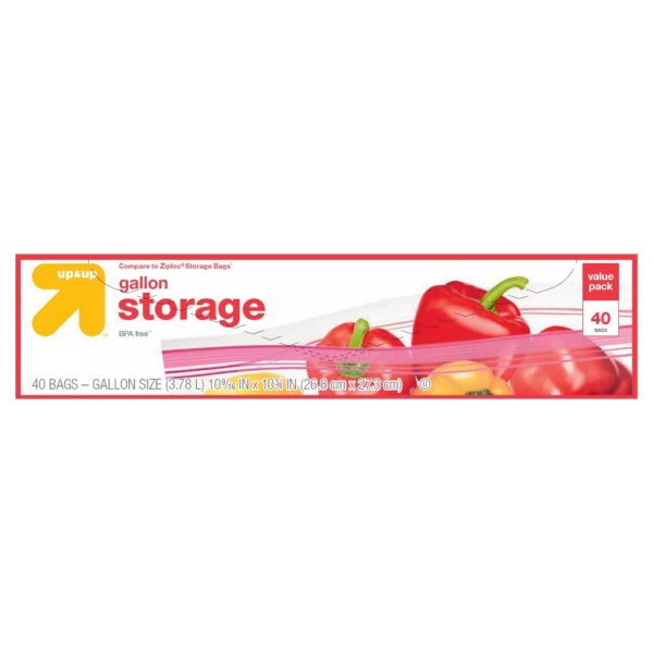 Gallon Storage Bags - 40ct - up&up "