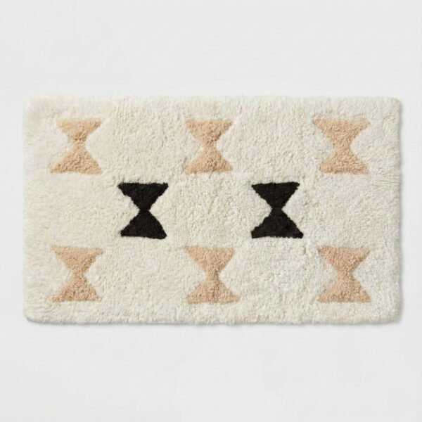 Concentric Wave Blue Bath Rug Blue - Opalhouse? Designed with Jungalow?